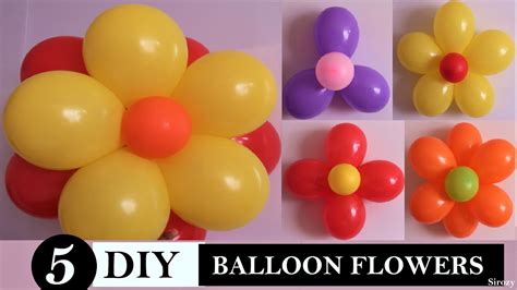 flowers and balloons decoration|How to Create Decorative Balloon Flowers: 9 Steps (with .